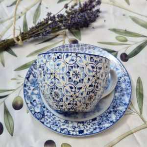 Easy Life - Indigo Olasz Prémium Kerámia Csésze (280 ml)